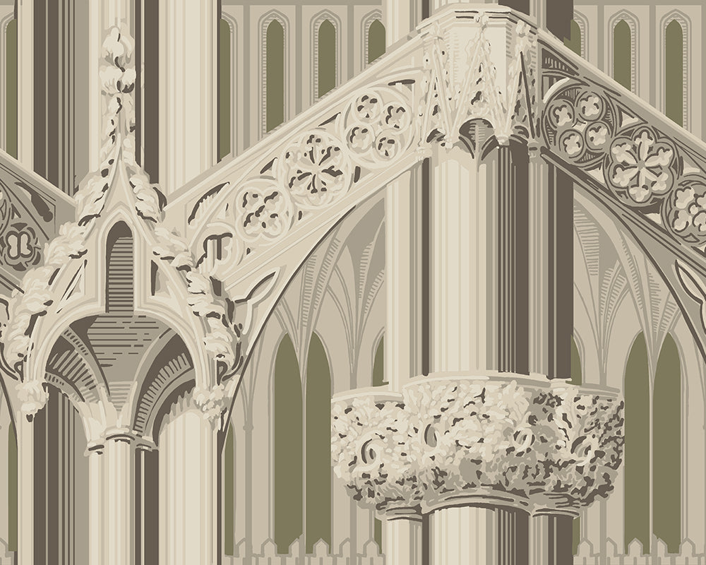 Farrow & Ball Gothic Wallpaper