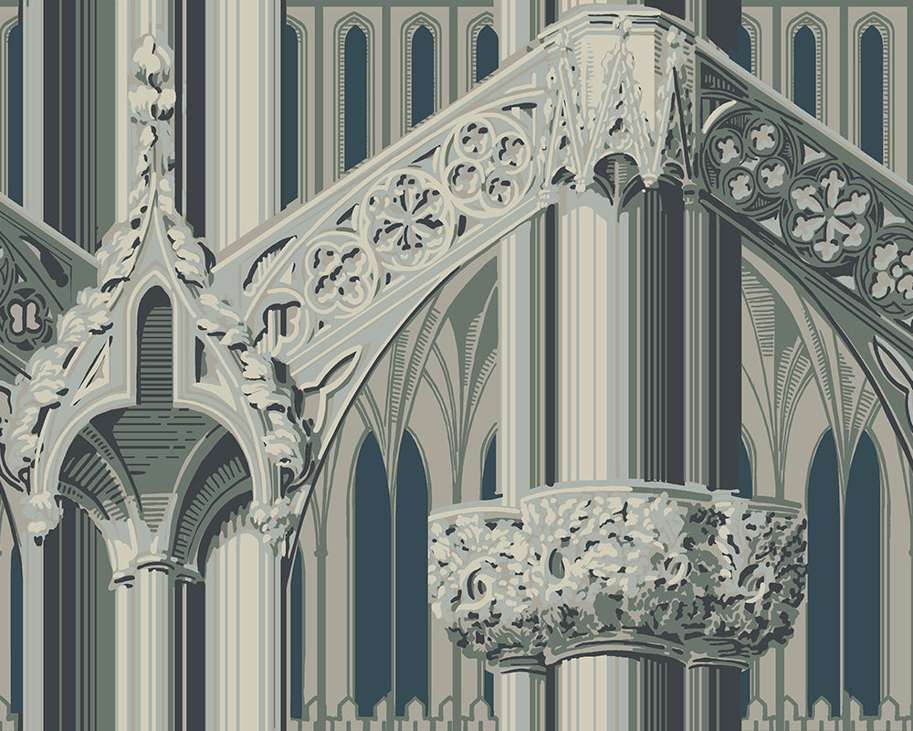 Farrow & Ball Gothic Wallpaper
