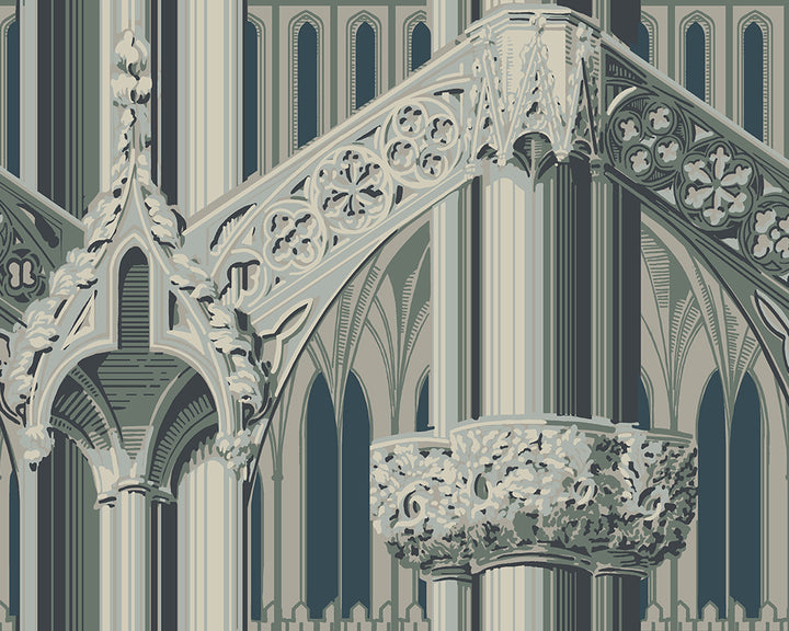 Farrow & Ball Gothic Wallpaper