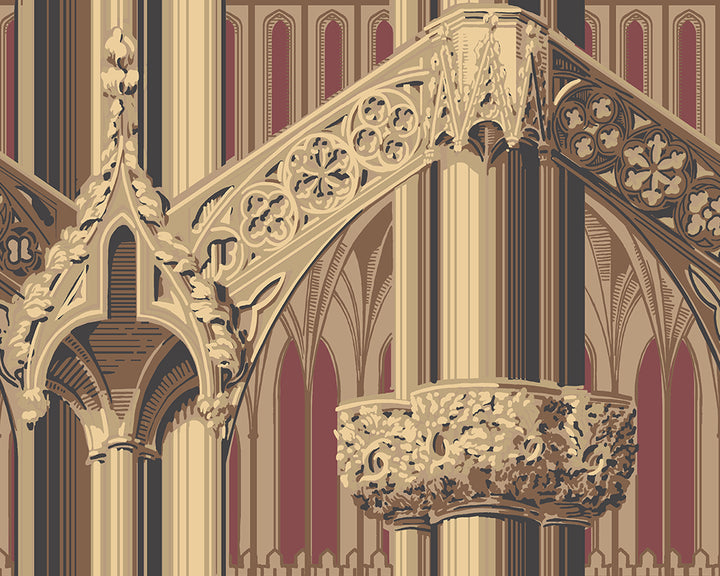 Farrow & Ball Gothic Wallpaper