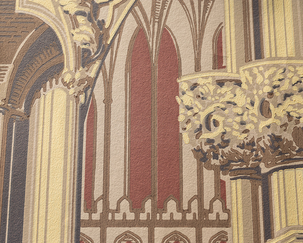 Farrow & Ball Gothic Wallpaper
