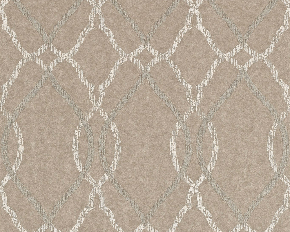 Harlequin Comice Wallpaper in Mocha