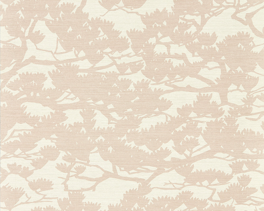 Harlequin Kengai Wallpaper in Blossom/Chalk