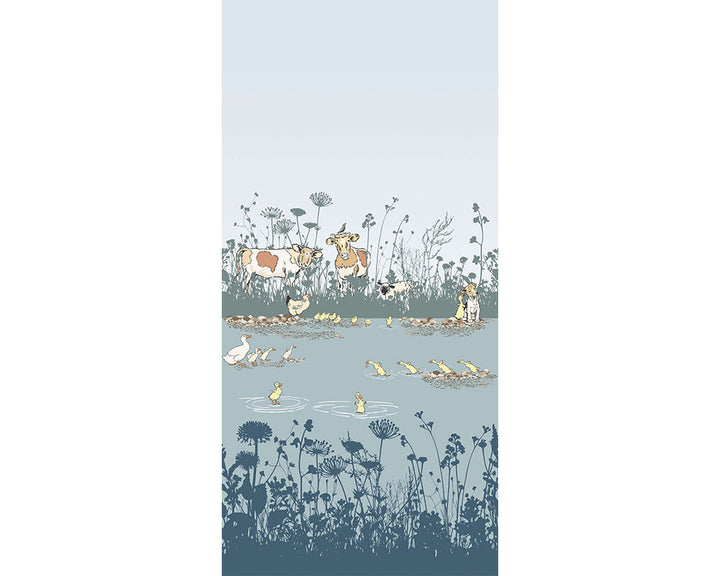 Little Greene Riverside Capers Wallpaper