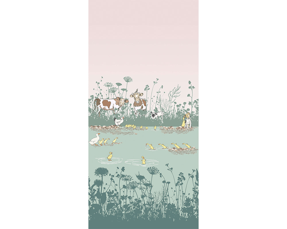 Little Greene Riverside Capers Wallpaper