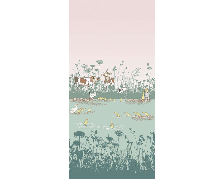 Little Greene Riverside Capers Wallpaper