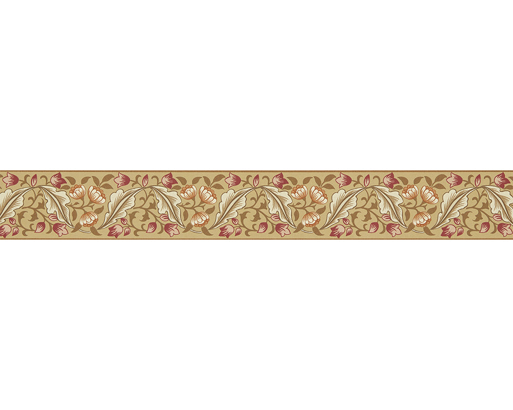 Morris & Co Bluebell & Peony Border Wallpaper