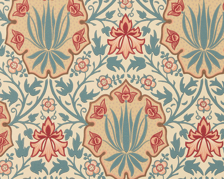 Morris & Co Iris & Rose Wallpaper
