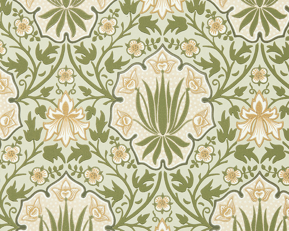 Morris & Co Iris & Rose Wallpaper