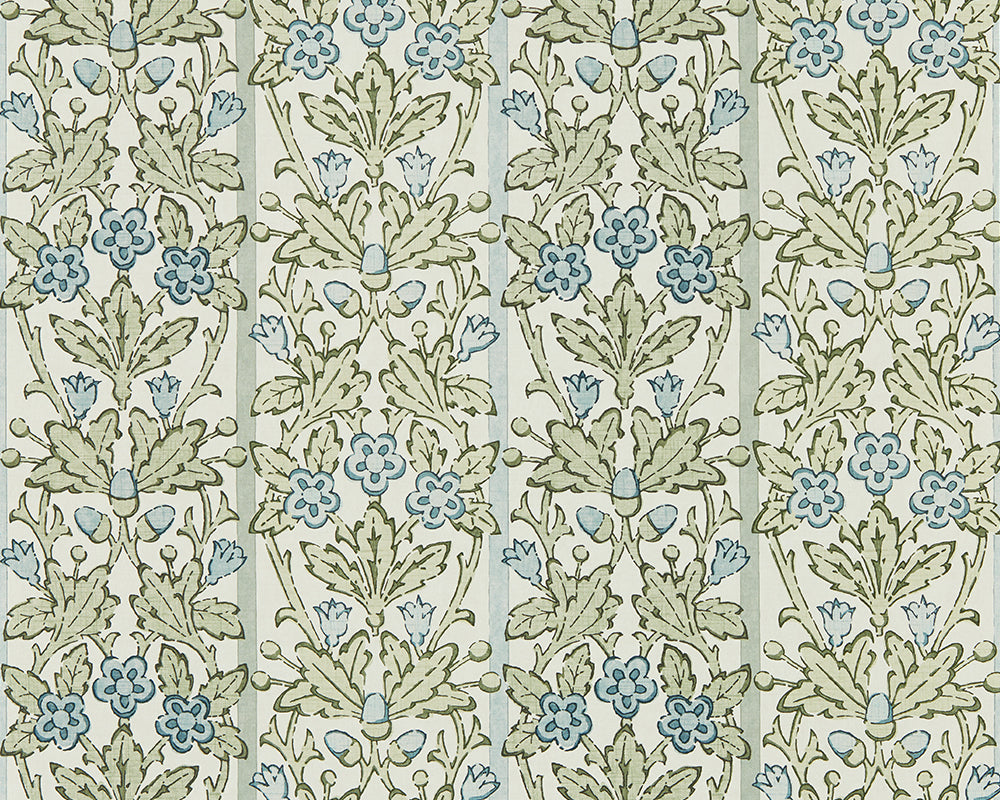 Morris & Co Oak & Blossom Wallpaper