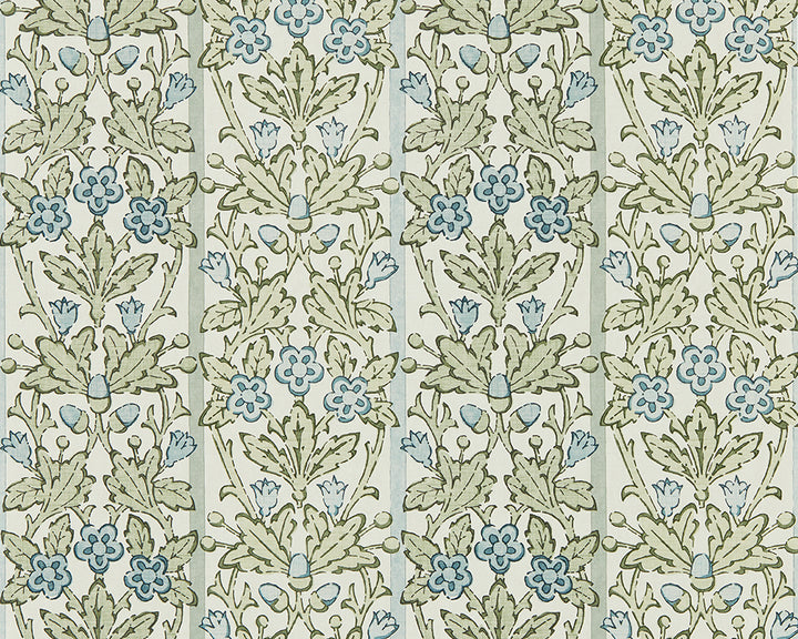Morris & Co Oak & Blossom Wallpaper