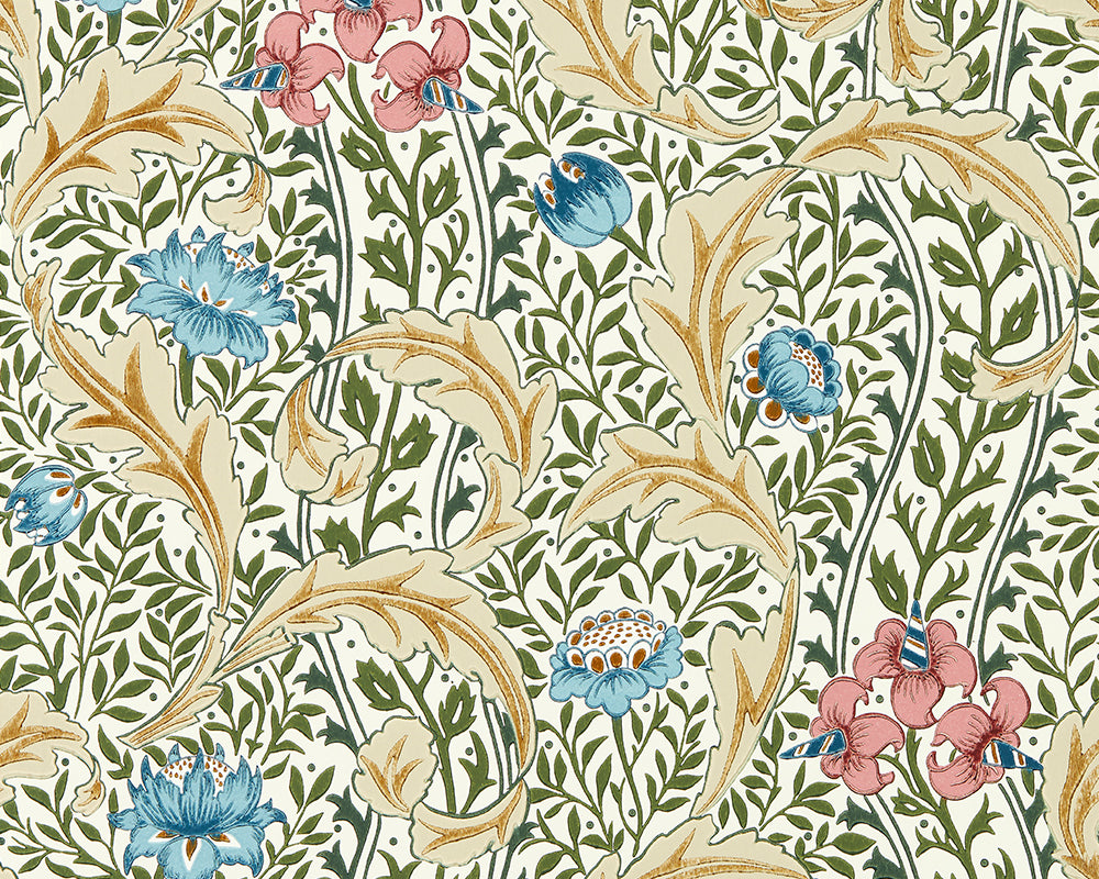 Morris & Co Wild Tulip & Vine Wallpaper