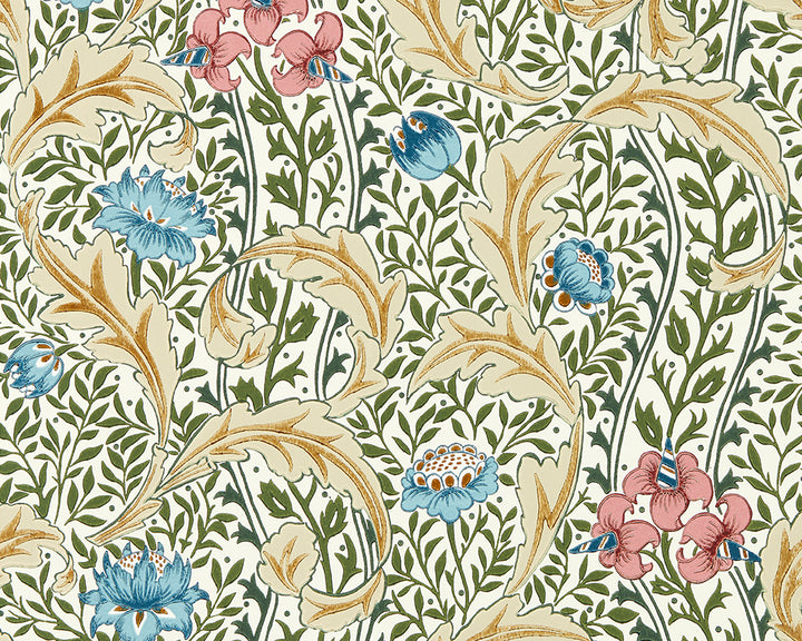 Morris & Co Wild Tulip & Vine Wallpaper