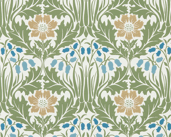 Morris & Co Woodbell & Anemone Wallpaper