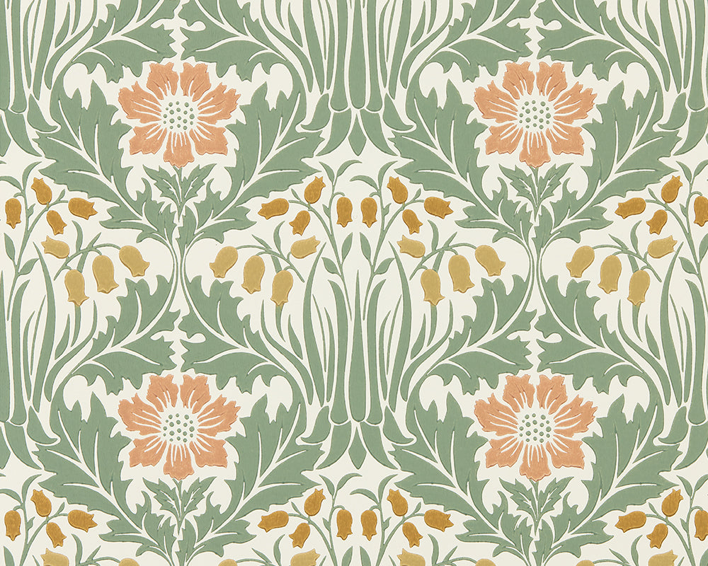 Morris & Co Woodbell & Anemone Wallpaper