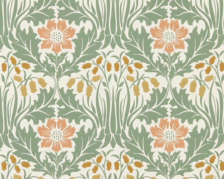 Morris & Co Woodbell & Anemone Wallpaper