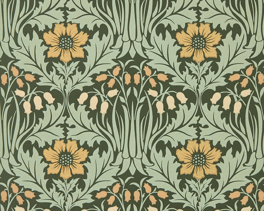 Morris & Co Woodbell & Anemone Wallpaper