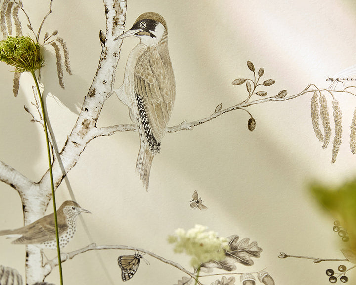 Sanderson Woodland Chorus Wallpaper