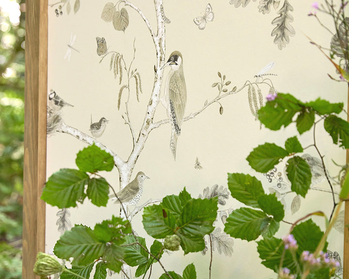 Sanderson Woodland Chorus Wallpaper