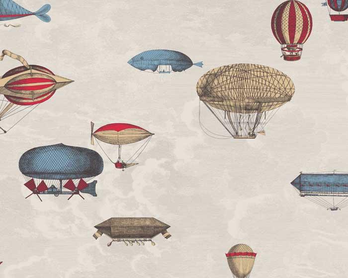 Cole & Son Macchine Volanti Wallpaper