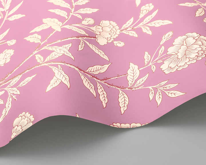 Cole & Son Roseberry Wave in Fuchsia