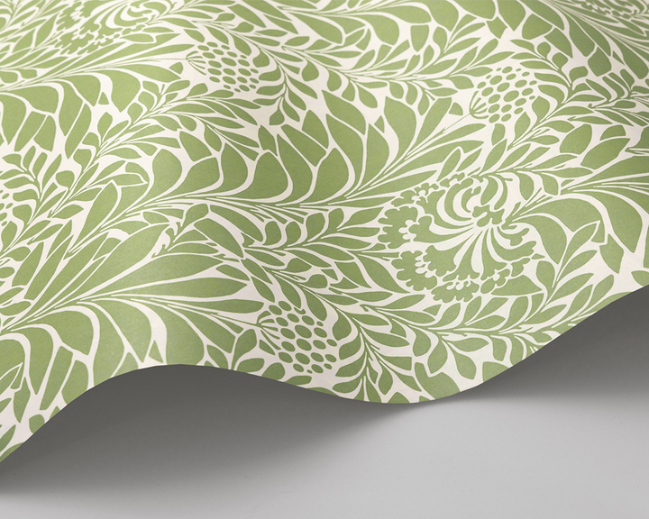 Cole & Son Honeysuckle Wave in Spring Green
