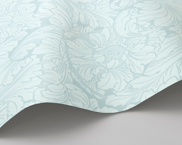 Cole & Son Acanthus Wave in Print Room Blue
