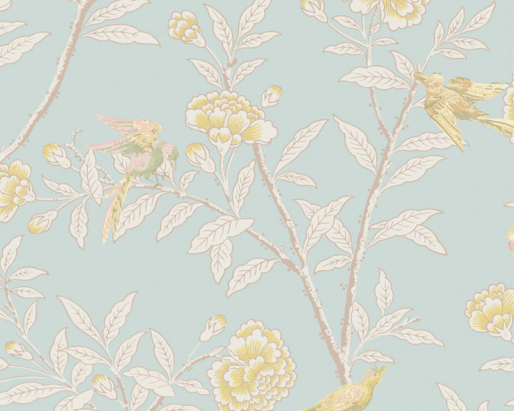 Cole & Son Roseberry with Birds Wallpaper