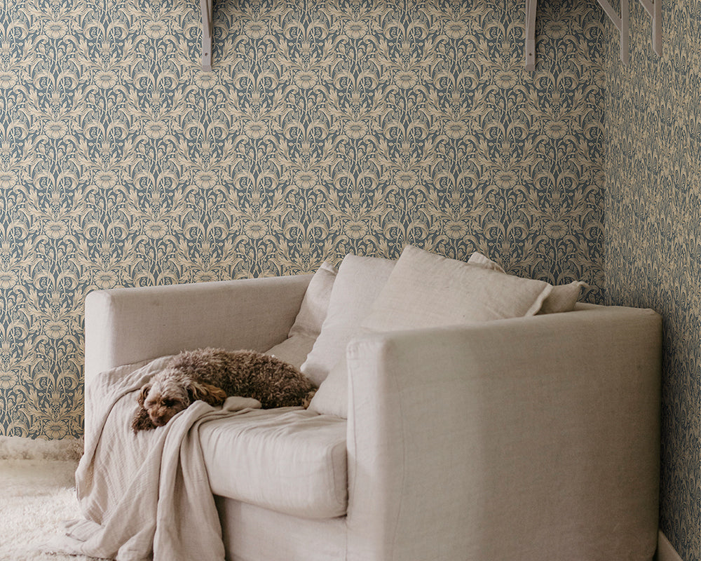 Sandberg Emil Wallpaper in a living space