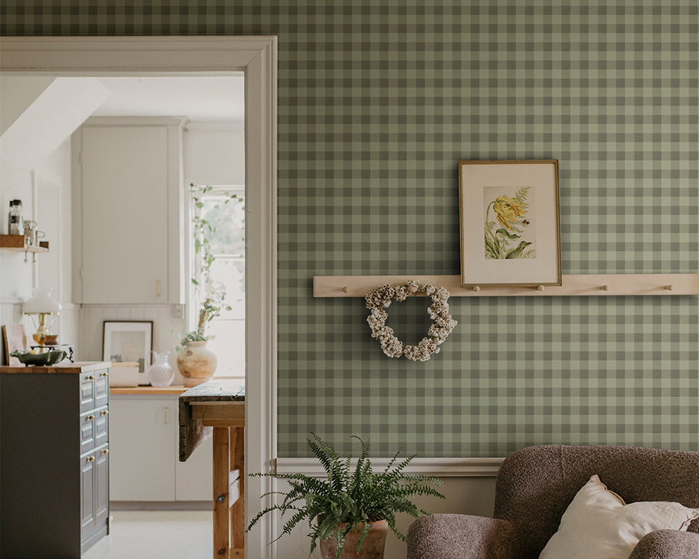 Sandberg HarryWallpaper in a living space