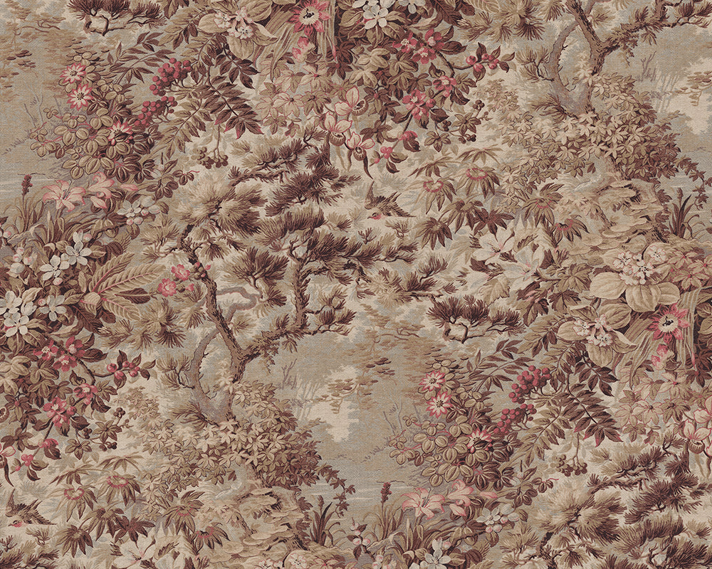 Sandberg Johannas Damm Mural Wallpaper in Brown