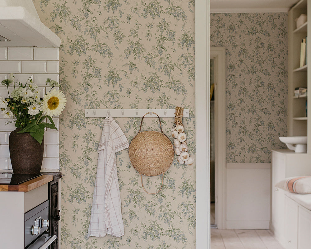 Sandberg Lovisa Wallpaper in a kitchen