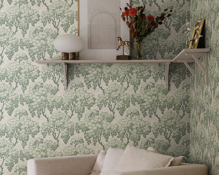 Sandberg Ragnvi Wallpaper in a living space
