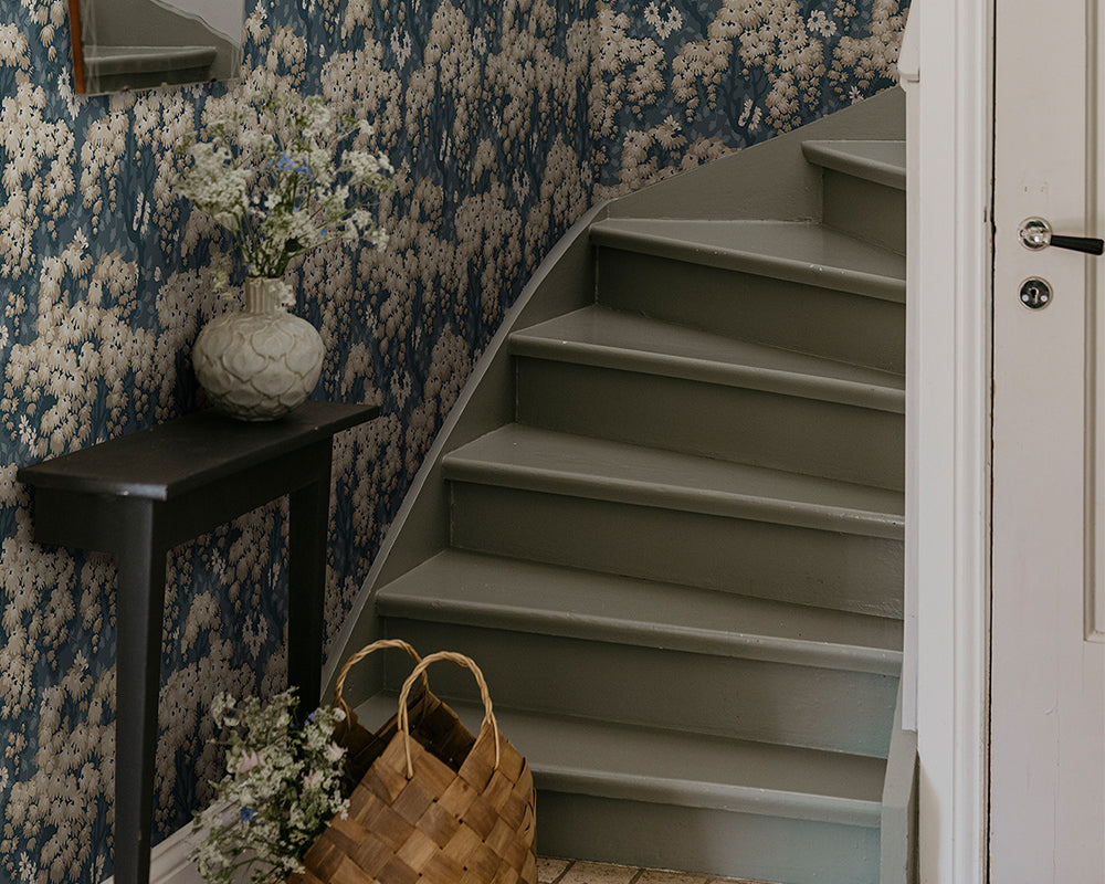 Sandberg Ragnvi Wallpaper in a hallway