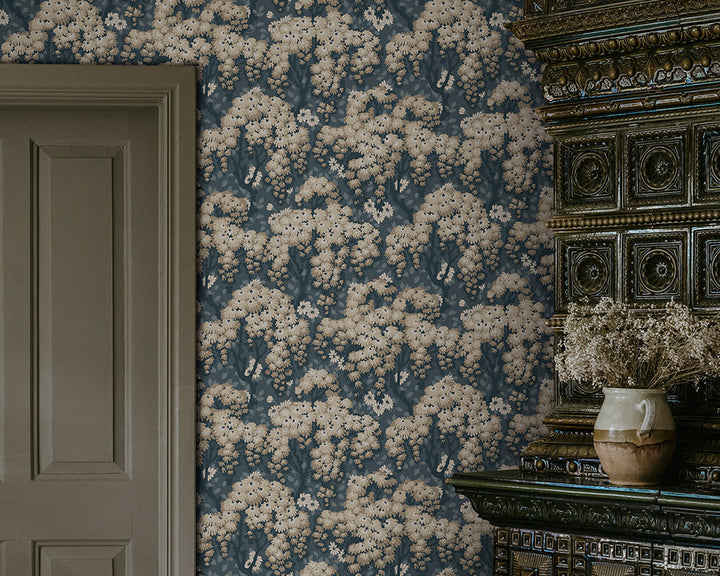 Sandberg Ragnvi Wallpaper in a living space