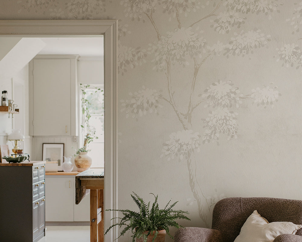 Sandberg Wilhelm Mural Wallpaper in a living space