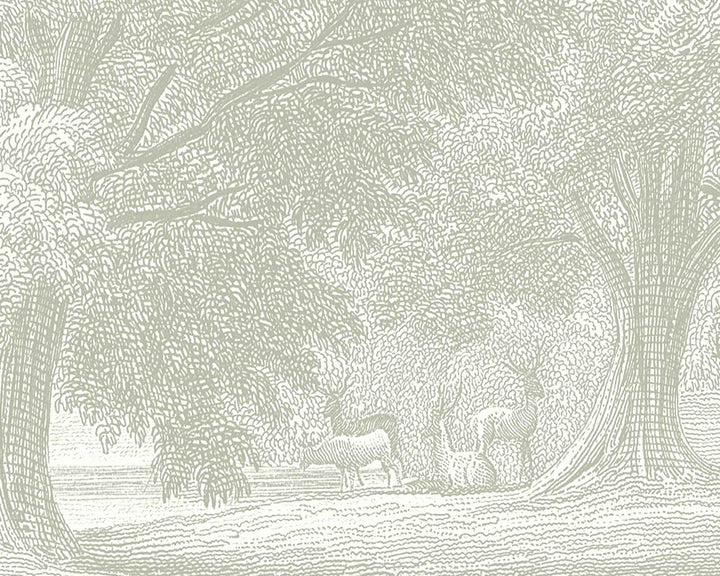 Woodchip & Magnolia Land of Milk and Honey Mural Wallpaper close up