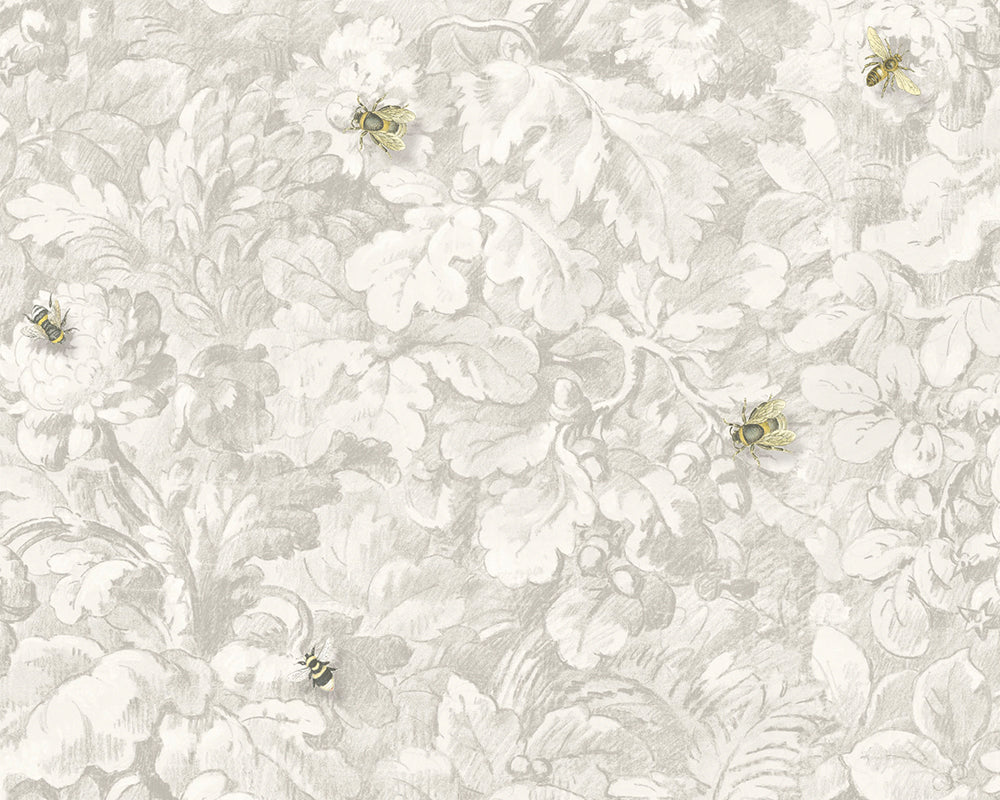 Woodchip & Magnolia Busy Bee Wallpaper