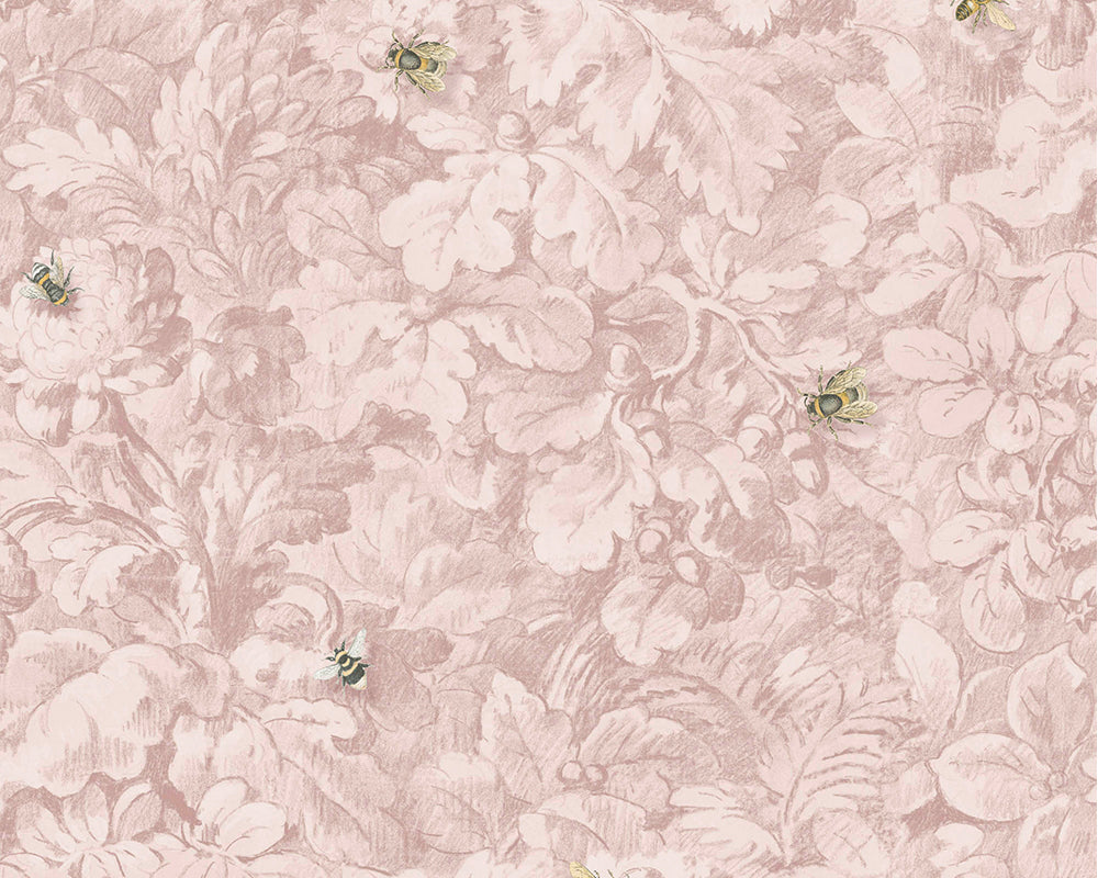 Woodchip & Magnolia Busy Bee Wallpaper
