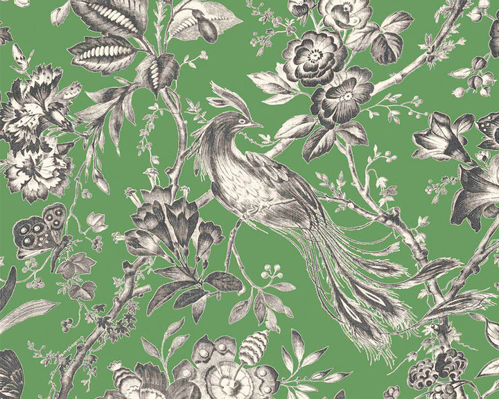 Woodchip & Magnolia Plumage Wallpaper