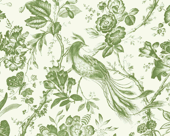 Woodchip & Magnolia Plumage Wallpaper