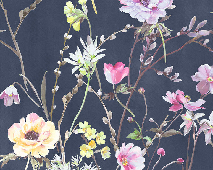 Woodchip & Magnolia Maytime Wallpaper