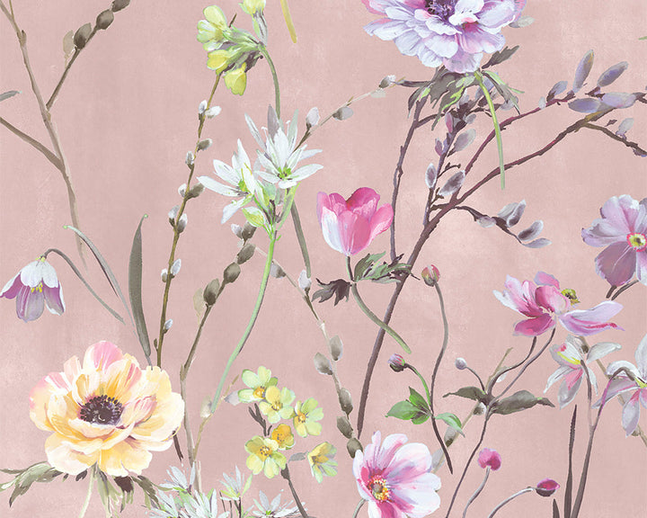 Woodchip & Magnolia Maytime Wallpaper