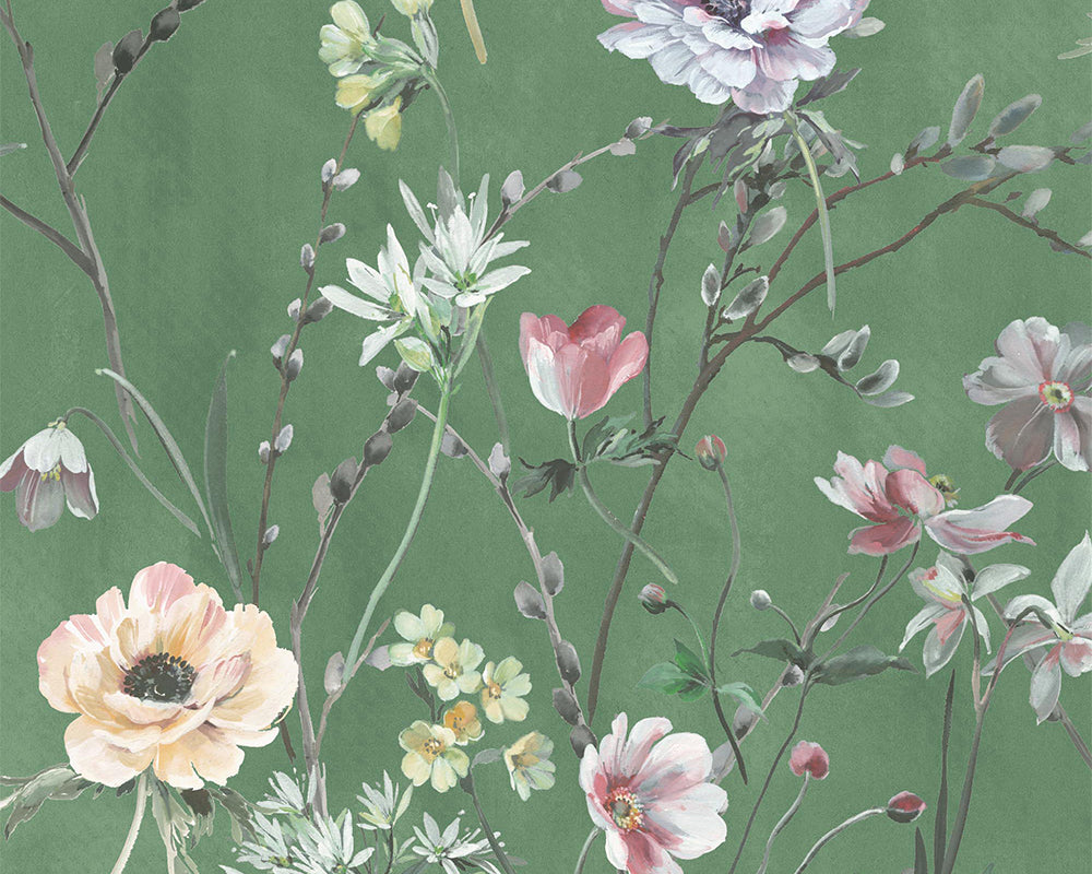 Woodchip & Magnolia Maytime Wallpaper