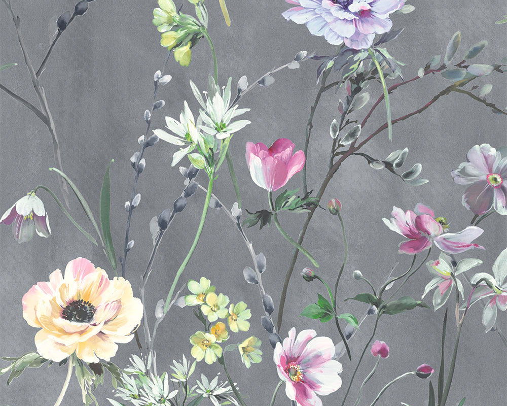 Woodchip & Magnolia Maytime Wallpaper
