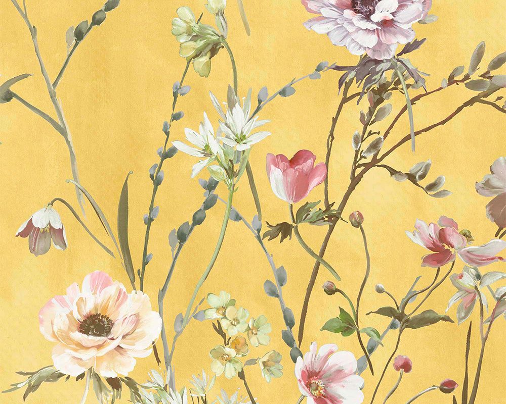 Woodchip & Magnolia Maytime Wallpaper