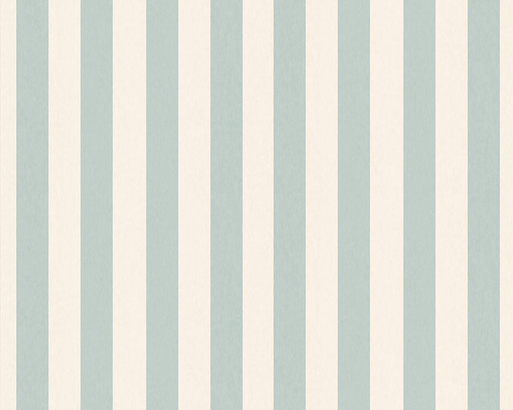 Woodchip & Magnolia Jockey Stripe Wallpaper in Turton