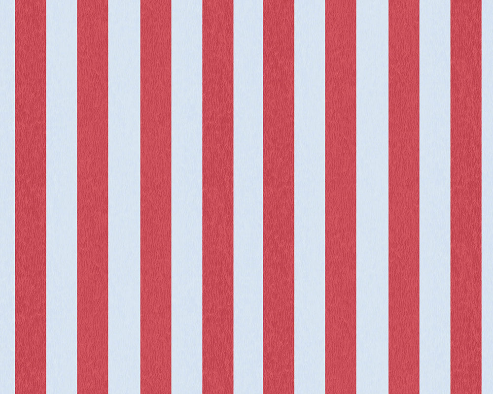 Woodchip & Magnolia Jockey Stripe Wallpaper