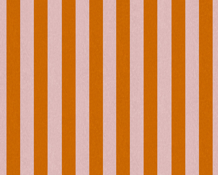 Woodchip & Magnolia Jockey Stripe Wallpaper