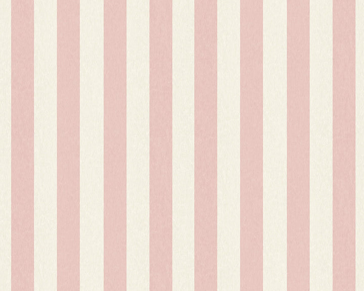 Woodchip & Magnolia Jockey Stripe Wallpaper